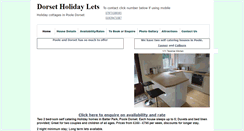 Desktop Screenshot of dorsetholidaylets.co.uk